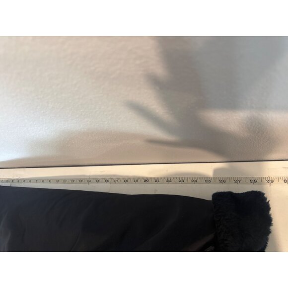 Vintage Tuffy Jac Mens Bomber Jacket Sz M Black Nylon Police Fire Flight FullZip - Picture 11 of 13